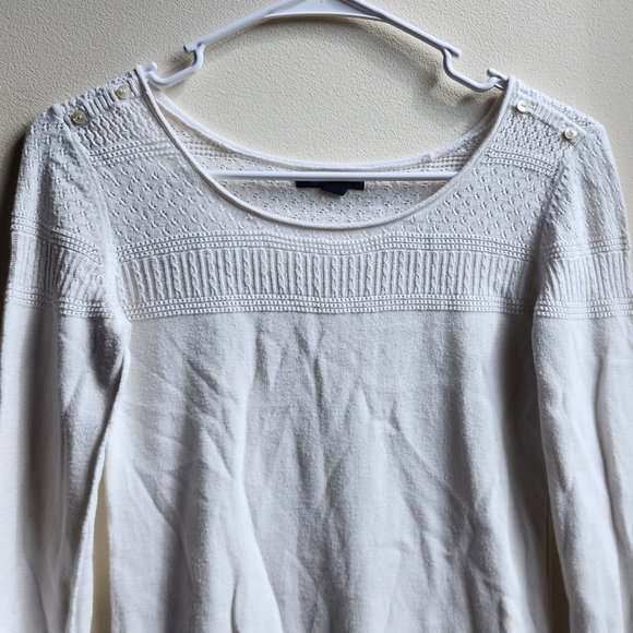 American Eagle Outfitters Cream Jersey Size Small - Picture 5 of 15